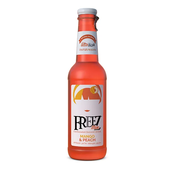 Carbonated Mango & Peach Flavored Drink 275ml