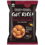 Chicken & Chives Flavour Rice Crackers 85g
