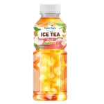 Iced Tea Peach Flavor with Nata De Coco 450ml MOGU MOGU