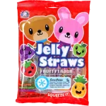 Bear and Bunny Jelly Straws Fruit Flavor 300g FUNNY HIPPO