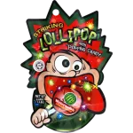 Striking Lollipop With Popping Candy Watermelon Flavor 13.8g
